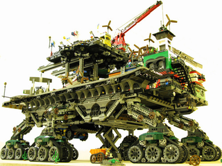 Illustration for article titled LEGO Steampunk City Is Mad Max On Rainbows And Acid